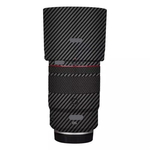 Éviter les rayures sur Canon RF135 mm F1.8 avec cet autocollant carbone
