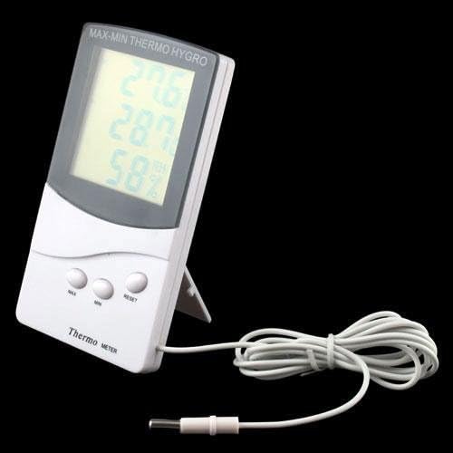 Digital LCD Indoor Outdoor Thermometer w/Hygrometer #5