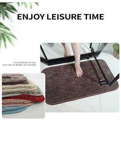 Tapis de sol de salle de bain absorbant et lavable en machine