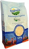 Kit 2X: Arroz Agulhinha Integral Orgânico Biorgânica 500g