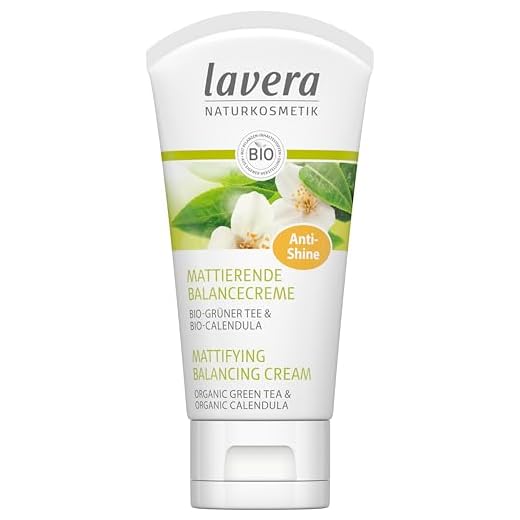 lavera Crème Equilibrant Matifiant - Vegan - Cosmétiques naturels - Ingrédients végétaux bio - 100% naturel 50 ml