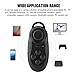 Ejoyous Bluetooth Remote Gamepad, Gamecontroller Joystick Selfie Timer Fernbedienung, Wireless Bluetooth Remote Gamepad, Pocket Selfie Remote Shutter Maus für Android/PC/TV Box