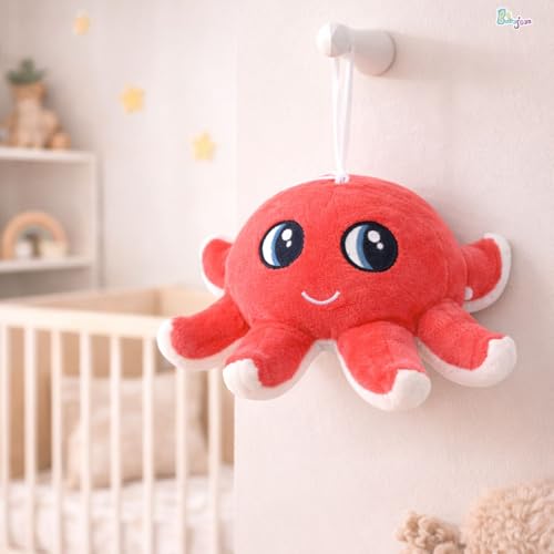 Image of Toy Octopus Plushie Soft Toys for Kids | Plush Soft Toys for Baby Boys and Girls| Best Gift | Octopus Soft Toy for Kids | (Pink) 20 CM