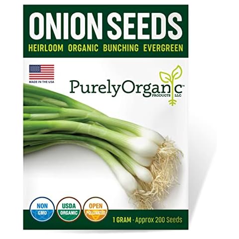 Purely Organic Onion Seeds - Bunching Evergreen Cover