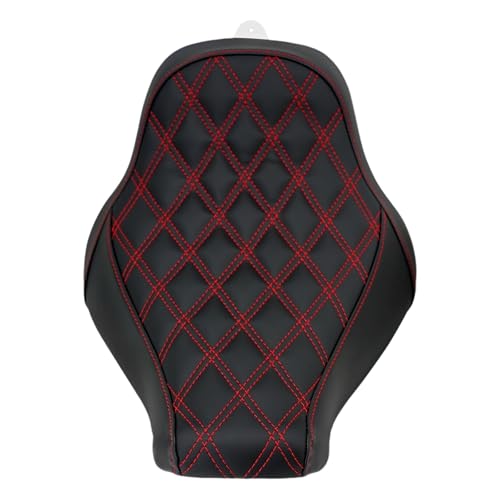 Asiento de cojín para Softail con costura de diamante elegante