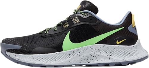 Nike Pegasus Trail 3 Mens Running Trainers DA8697 Sneakers Shoes (UK 7 US 8 EU 41, Black Green Strike asken Slate 004)