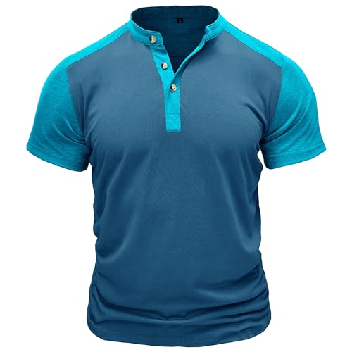 Chemise Henley ajustée en textile léger avec boutons pour rester au frais