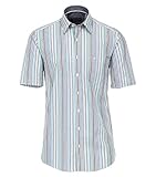 CASAMODA Freizeithemden gestreift Comfort Fit Hellgrün L