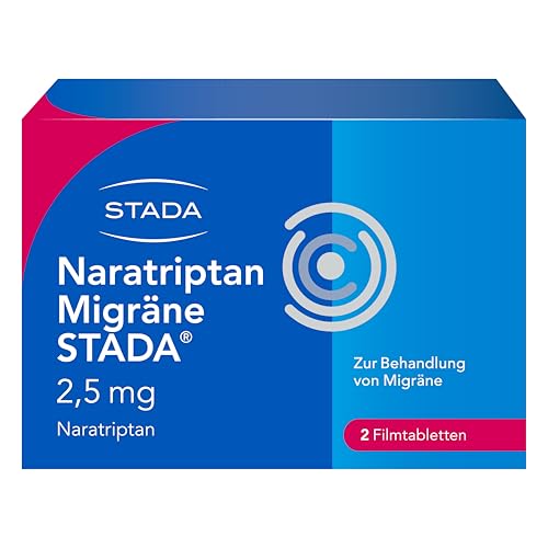 Naratriptan Migräne STADA 2,5 mg lindert Migränekopfschmerzen mit und ohne Aura