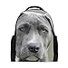 FANTAZIO Sac à dos pour chien Noir et blanc