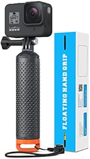 Sametop Floating Grip Camera Handle Compatible with GoPro Hero 11, 10, 9, 8, 7, 6, 5, 4, Session, 3+, 3, 2, 1, Hero (2018), Fusion, Max, DJI Osmo Action Cameras