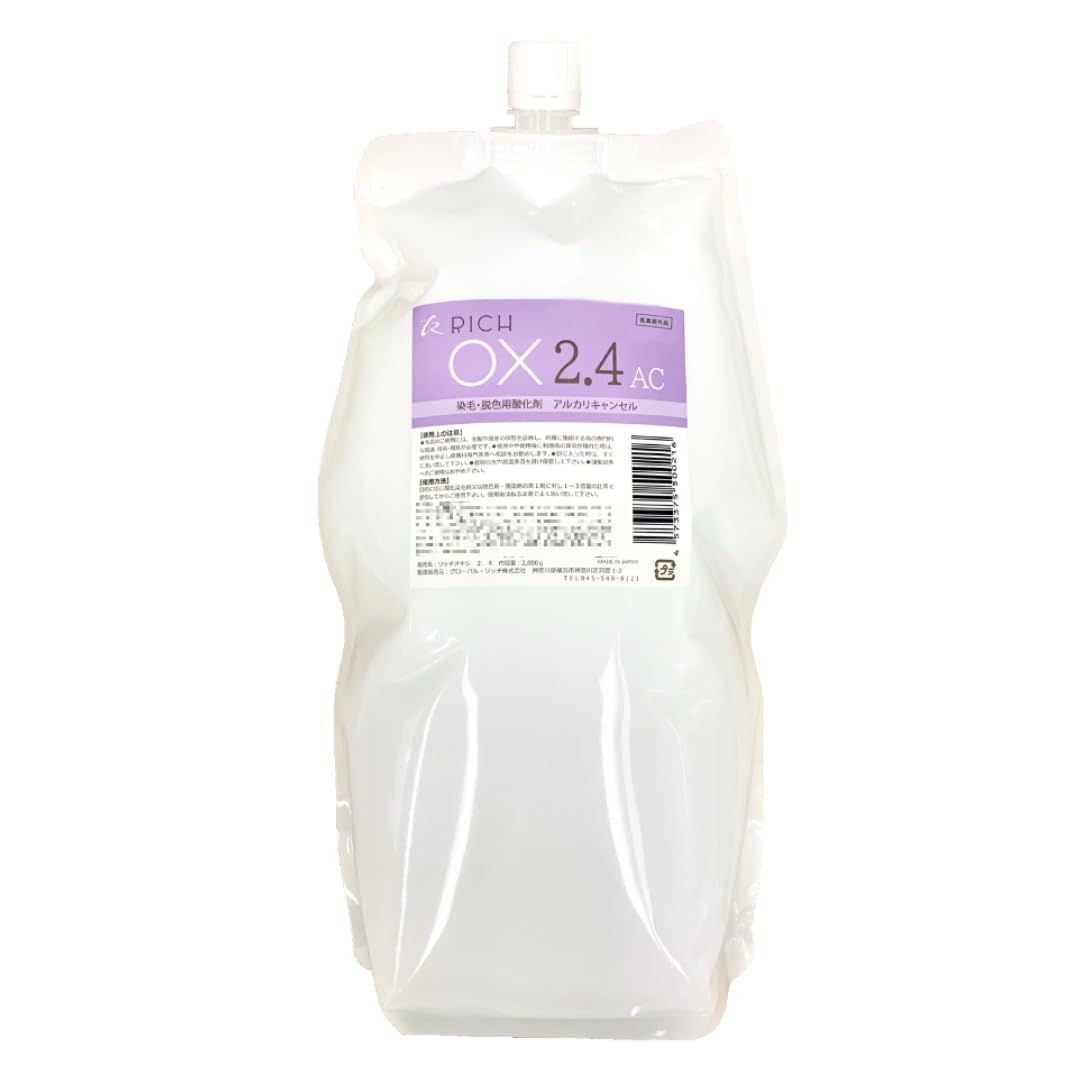 Amazon | 【リッチオキシ 2.4%AC】初回お試し価格/2000g/染毛剤