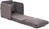 Pafu Saga Single Folding Sofa Soho Grey