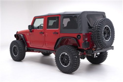 Smittybilt 98652 OEM Replacement Soft Top- Vinyl White