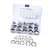 MUSISALY Assortment Kit Carbon Steel Circlip Retaining for Automotive Machinery and Industrial Applications Resistant Black Finish