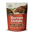 Manna Pro Harvest Delight Poultry Treat, Whole Grain & Seed Mix with Fruits & Vegetables, 14% Protein Snack for Chickens, Ducks & Mixed Flocks, 2.25 lb
