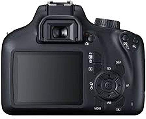 Canon EOS 4000D Digital SLR Camera w/ 18-55MM DC III Lens Kit (Black) with Accessory Bundle, Package Includes: SanDisk 32GB Card + DSLR Bag + 50’’ Tripod+TOPKNOTCH Deals Cloth(International Model)