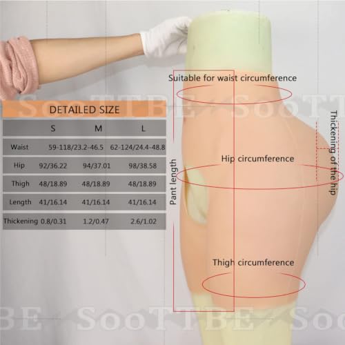 Bragas de silicona transpirables para aumentar volumen de glúteos 5