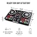 Numark Party Mix II DJ Controller with Lights, 2 Decks, Mixer, Audio Interface and Serato Lite
