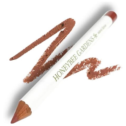 Honeybee Gardens Irresistible Lip Liner In Island Spice, Rosey Cinnamon Color, Long-Lasting, Gluten-Free, Vegan, 0.04 oz Cover