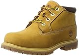 timberland nellie chukka leather sde, stivali donna, marrone (wheat nubuck), 37 eu