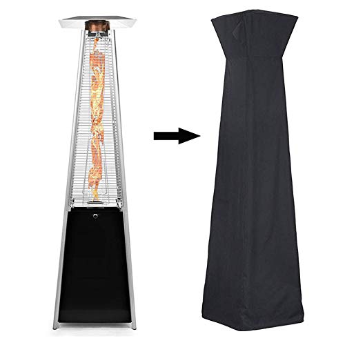 Iptienda Patio Heater Cover, Patio Heater Covers Waterproof With Zipper, Square Outdoor Heater Cover 87''H X 21" W X 24" L #TOP20
