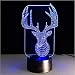 Produktbild Die 3d touch led lampe 7 bunte nachtlicht weihnachtsdekoration tischlampen neuheit led leuchte schreibtischlampe
