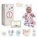 BABESIDE Reborn Baby Dolls - 20-inch Cute Soft Vinyl Realistic Baby Doll Real Life Baby Dolls with Complete Accessories Perfect for Cuddling, Playtime, and Gift Giving