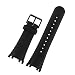 BANDKIT Correa de goma negra para SUUNTO Vector Vector Pin Hebilla de los hombres Correa de reloj Accesorios de reloj Imagen de BANDKIT Correa de goma negra para SUUNTO Vector Vector Pin Hebilla de los hombres Correa de reloj Accesorios de reloj