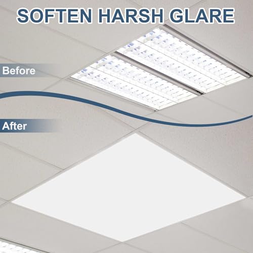 Caches de lumière fluorescente Pushglossy pour bureau et maison - 4