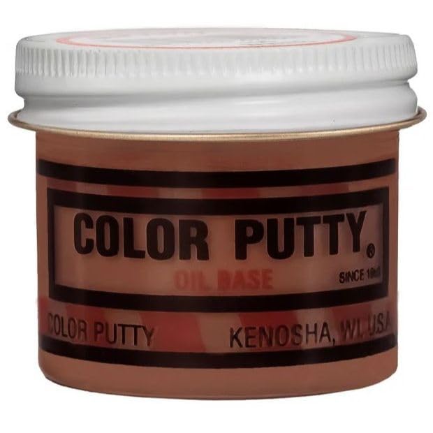 Masilla de color caoba Color Putty 126 para madera interior en tarro de 454g