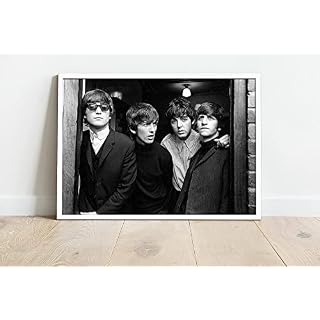 Affiche des Beatles Rubber Soul | Les Beatles | Impression encadrée ou non encadrée | A3 (42.0×29.7cm), Cadre en bois… - Les Beatles, Paul McCartney, John Lennon, RIngo Starr, George Harrison Affiche des Beatles Rubber Soul | Les Beatles | Impression encadrée ou non encadrée | A3 (42.0x29.7cm), Cadre en bois… – Image 2