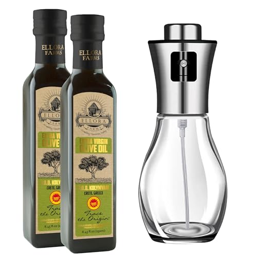 Aceite de oliva extra virgen 250 ml x 2 + spray 200 ml miniatura 1