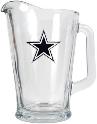 Great American Products NFL 60-Ounce Glass Pitcher - Primary Logo