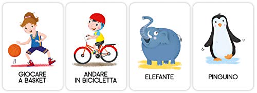 Clementoni - Mimo, Mazzo di 50 Carte per Imitare Pose e Indovinare l'Azione, per Bambini 4+ Anni e Tutta la Famiglia, 2-6 Giocatori, Idea Regalo Made in Italy, Lingua Italiana, 16174 - immagine 6