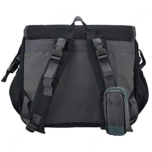 Bolsa Daisy Diaper - Black Gray, Simply Good, Preto/Cinza