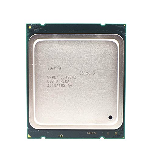 CPU E5 2643 SR0L7 3.30GHz CPU LGA 2011Quad CorevZbT
