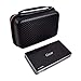 Cocar Carrying Case for Mini Projector & All Accessories 2020 New Upgrade Thickened Hard Shell Protection Larger Capacity Suitable for TOUMEI COCAR AEHR Yaufey VANKYO C800S C800W C800A C800 Black