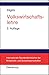 Volkswirtschaftslehre (Internationale Standardlehrbücher der Wirtschafts- und Sozialwissenschaften) - Stiglitz, Joseph E.