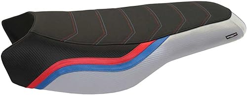 Miniatura 10 de Tappezzeria Italia - Funda de asiento compatible con BMW R 12001250 GS Rallye (17-21) Bonn 2 Comfort System Model