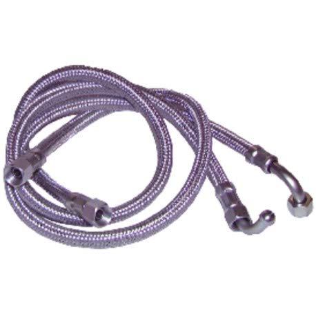 Cuenod - Latiguillos gasoil - H3/8" x H14/150 codo 90° (2 piezas) - : 13000932