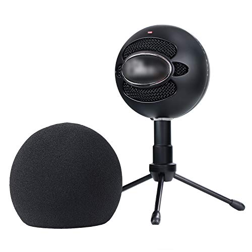 Snapklik.com : Foam Windscreen For Blue Snowball - Pop Filter Mic Cover