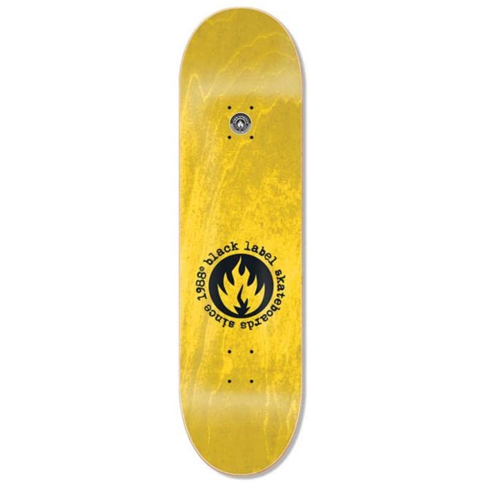 Circle Flame - Tabla de Skate (8,5 x 32,38 cm)