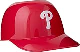 Official MLB Mini Baseball Helmet 8oz Ice Cream/Snack Bowls, 1 Count, Philadelphia Phillies
