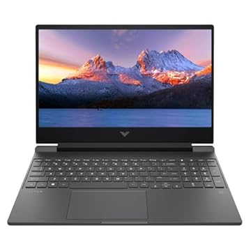 HP Victus 39.6 cm FHD IPS 144Hz laptop para jogos AMD Ryzen 5-8645HS NVIDIA GeForce RTX 4050 8GB DDR5 512GB SSD Mica Silver (2024)