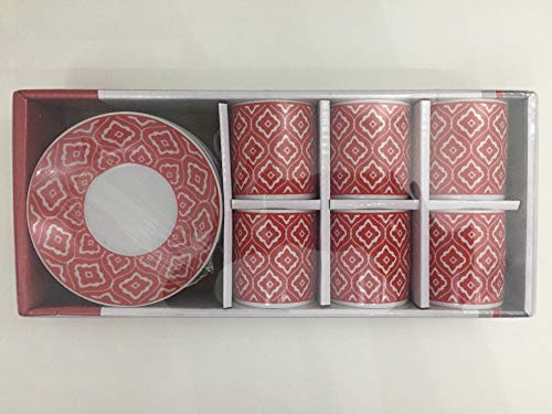 Conjunto de Xícaras Café Vintage Hauskraft 12 peças