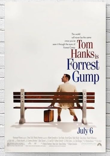 【1枚のみ】フォレスト・ガンプ/一期一会　フランス版ポスター　トムハンクス Amazon.co.jp: 映画ポスター フォレストガンプ 一期一会 トムハンクス