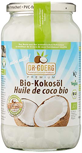 Dr. Goerg Premium Bio-Kokosöl, 2er Pack (2 x 1 l)