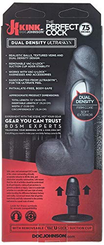 The Perfect Cock 7.5 Inch Black - Image 5