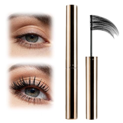 Ultra-Fine Lengthening Waterproof Quick-Dry Mascara, 2026 Upgrade Black Mascara for Fine Short Lash...